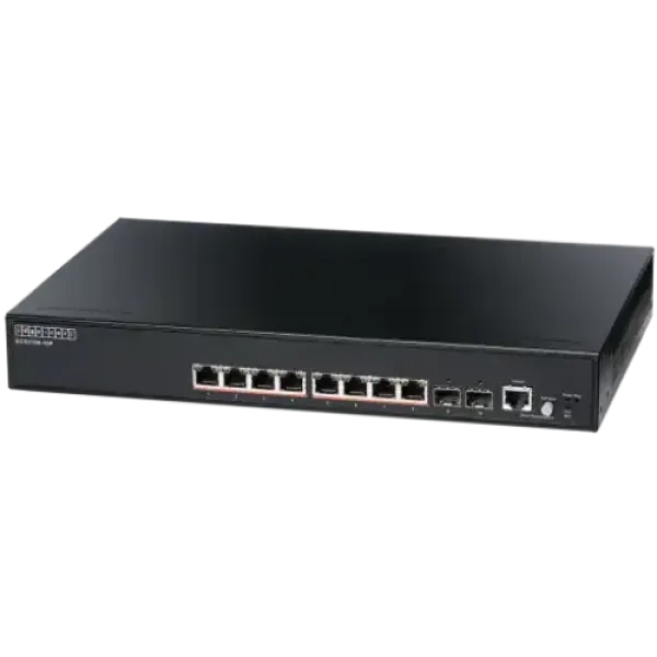 Edgecore ECS2100-10P 10-Port Gigabit Web-Smart Pro PoE Switch